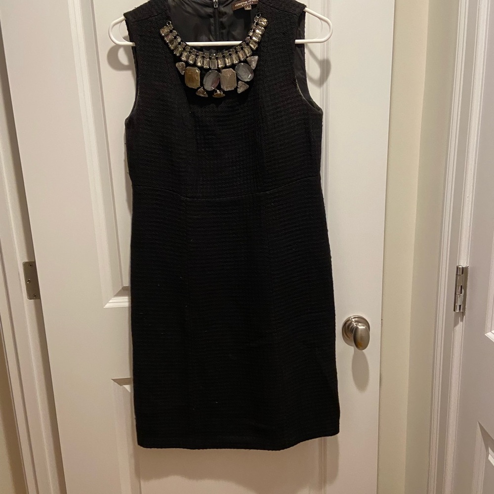 Adrienne Vittadini black  dress.